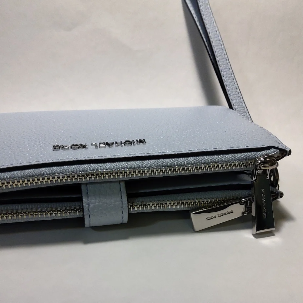 Michael Kors Adele Double Zip Wristlet NWOT - Picture 7 of 11